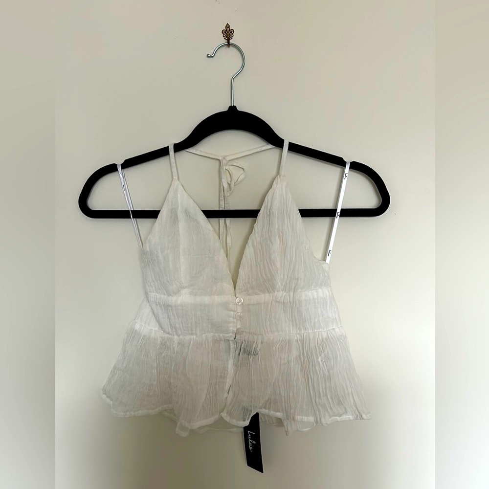 Cute summer halter top